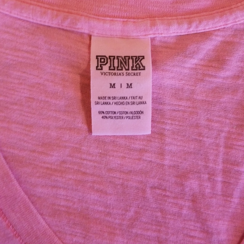 Pink vneck - Picture 2 of 3